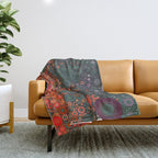 Sunset Throw Blanket Gallery Image 1