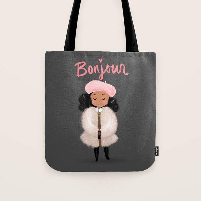 Bonjour! Tote Bag Gallery Image 1