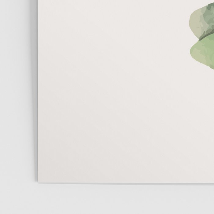 Watercolor Eucalyptus Branch Poster Gallery Image 3