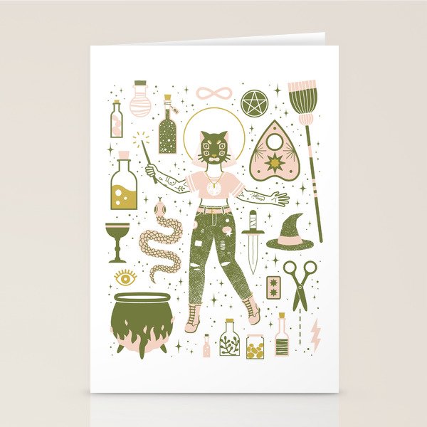 The Witch Stationery Card Gallery Image 2