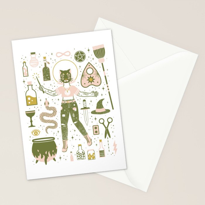 The Witch Stationery Card Gallery Image 2
