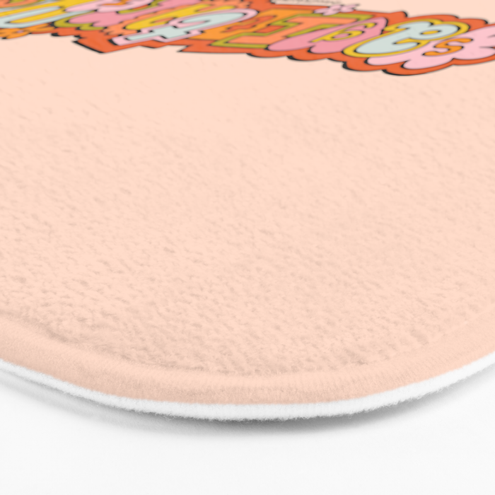 Sagittarius Doodle Letters Bath Mat Gallery Image 3