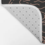 Love or Die Tryinâ Cowhand - Black & Pink Bath Mat Gallery Image 2