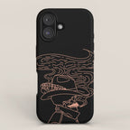 Love or Die Tryinâ Cowhand - Black & Pink iPhone Case Gallery Image 1