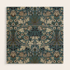 William Morris "Hyacinth" 3. Wood Wall Art Gallery Image 1