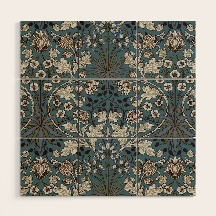 William Morris "Hyacinth" 3. Wood Wall Art Gallery Image 1