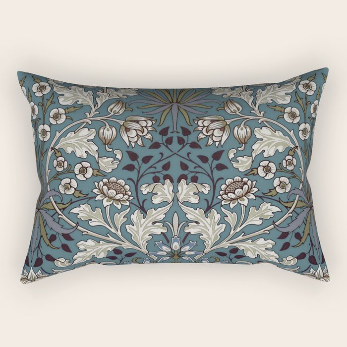 William Morris "Hyacinth" 3. Rectangular Pillow Gallery Image 1