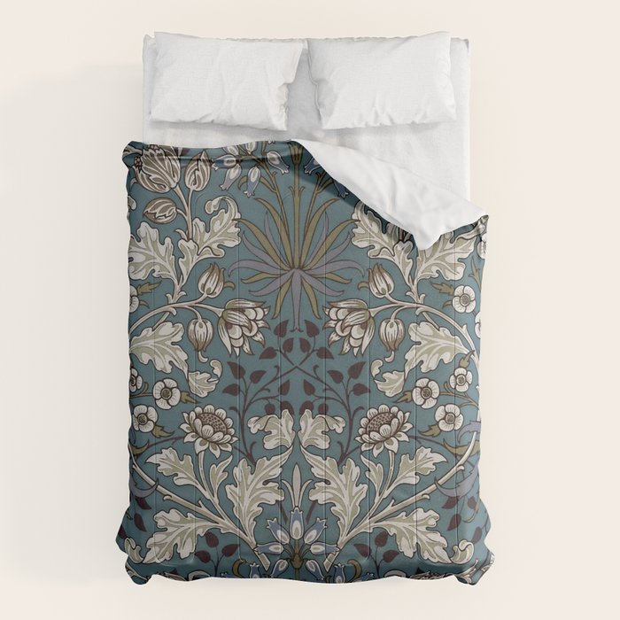 William Morris "Hyacinth" 3. Comforter Gallery Image 1