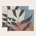 Abstract Art Tropical Leaf Placemat Gallery Image 1