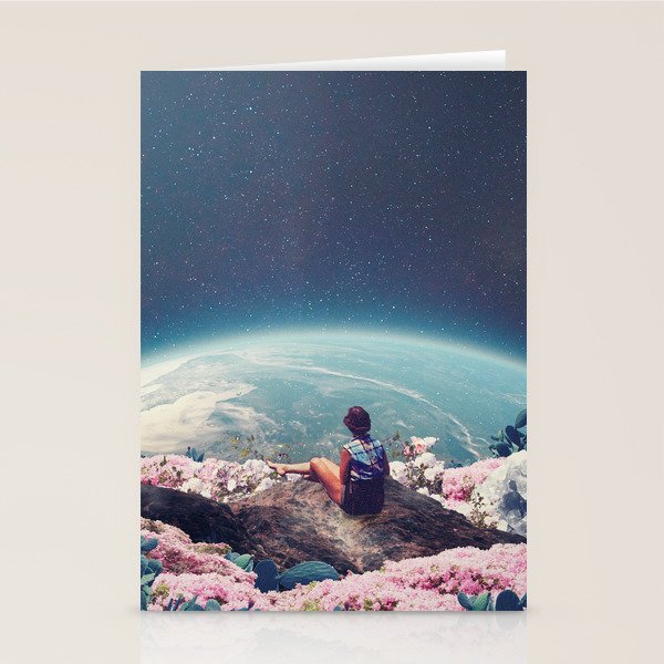 My World Blossomed when I Loved You Stationery Card Gallery Image 1