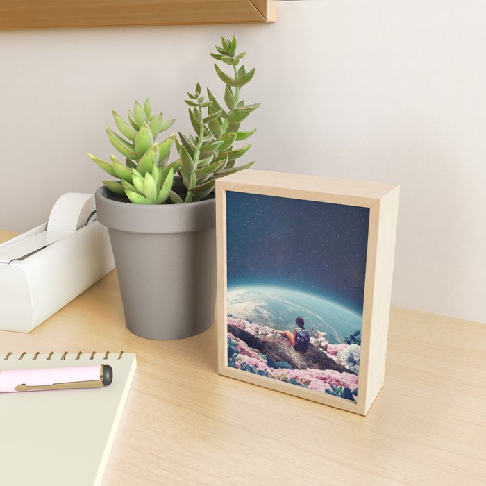 My World Blossomed when I Loved You Mini Art Print Gallery Image 2