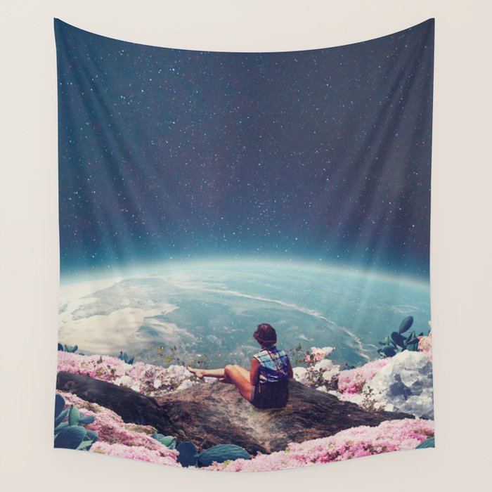My World Blossomed when I Loved You Wall Tapestry Gallery Image 4