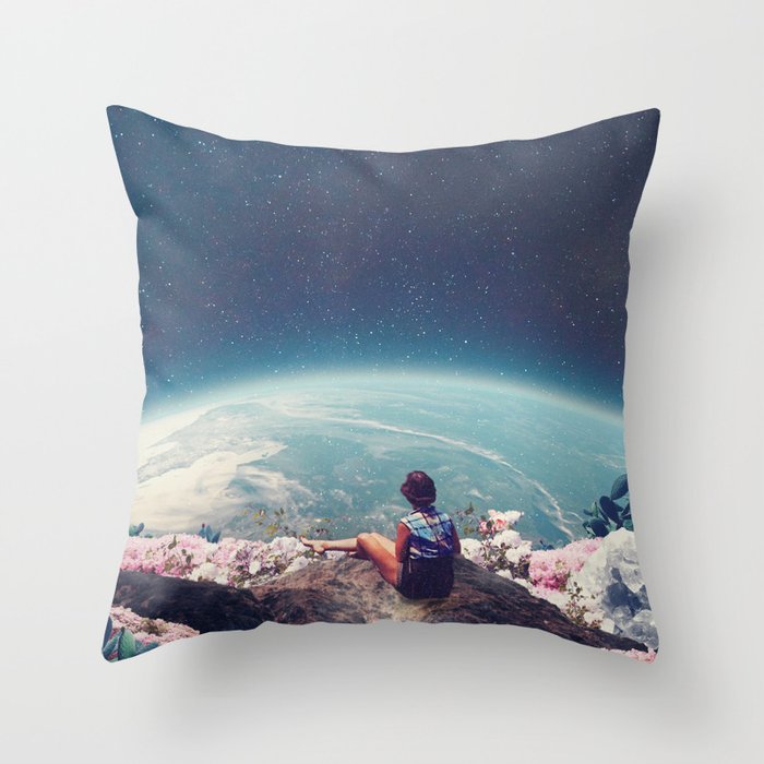 My World Blossomed when I Loved You Throw Pillow Gallery Image 6