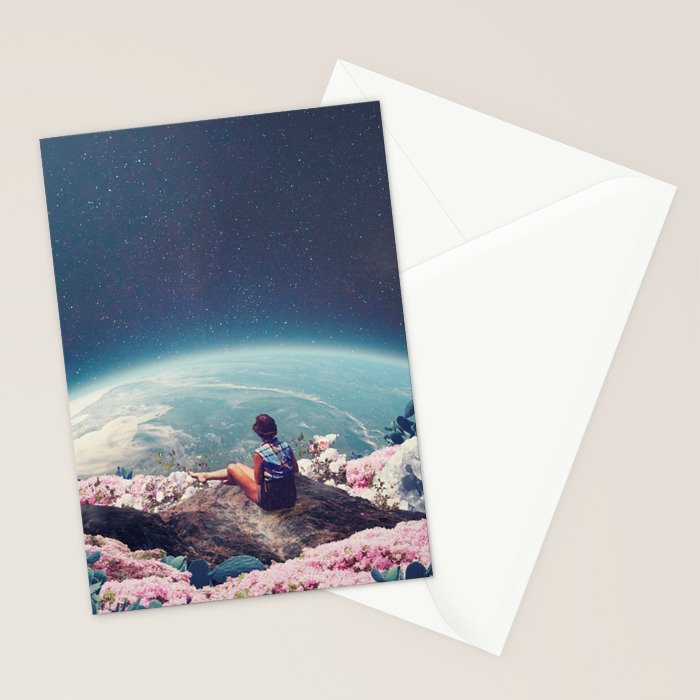 My World Blossomed when I Loved You Stationery Card Gallery Image 2