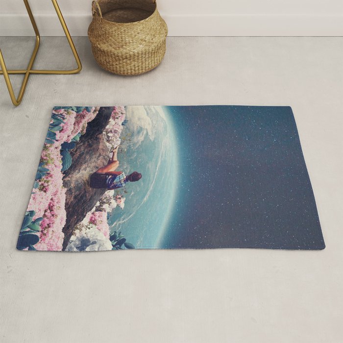 My World Blossomed when I Loved You Rug Gallery Image 1
