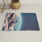 My World Blossomed when I Loved You Rug Gallery Image 1