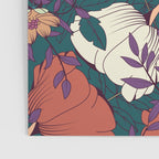 Botanical pattern 008 Poster Gallery Image 3