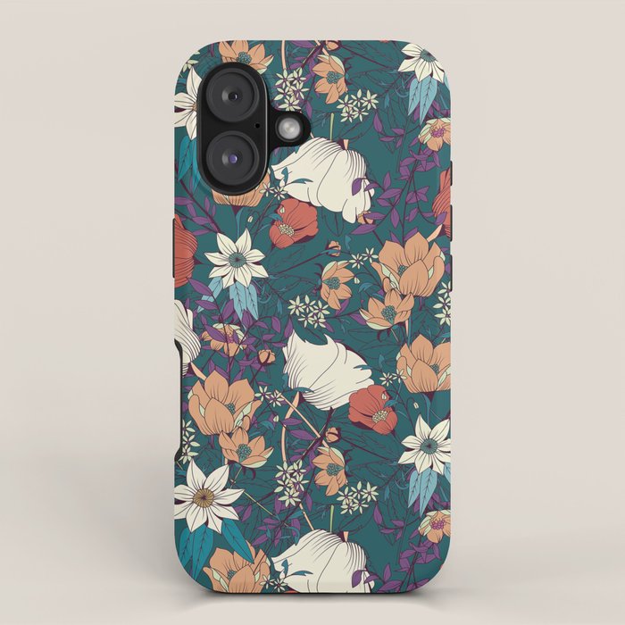 Botanical pattern 008 iPhone Case Gallery Image 1