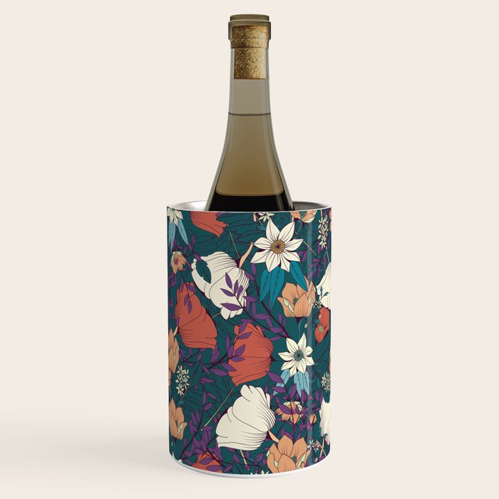 Botanical pattern 008 Wine Chiller Gallery Image 3