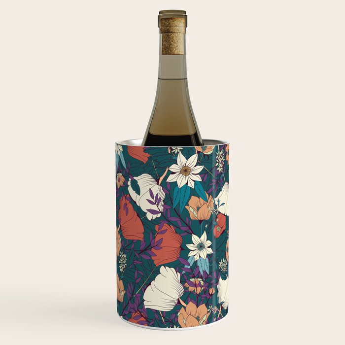 Botanical pattern 008 Wine Chiller Gallery Image 2