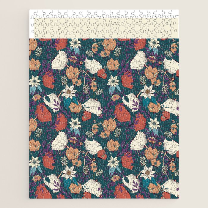 Botanical pattern 008 Jigsaw Puzzle Gallery Image 1