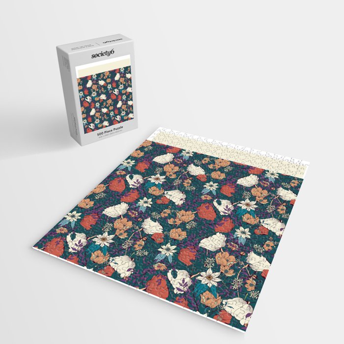 Botanical pattern 008 Jigsaw Puzzle Gallery Image 2