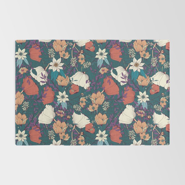 Botanical pattern 008 Rug Gallery Image 2