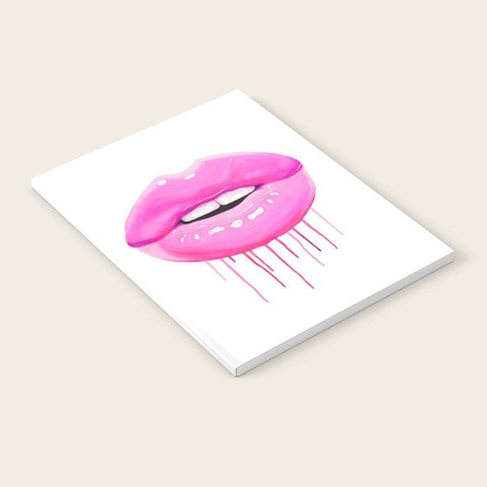 Pink lips Notebook Gallery Image 1