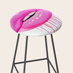 Pink lips Stool Gallery Image 2