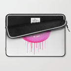 Pink lips Laptop Sleeve Gallery Image 2