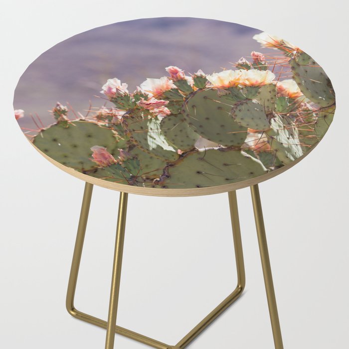 Prickly Pear Blooms I Side Table Gallery Image 2