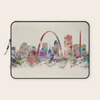 St.louis missouri skyline Laptop Sleeve Gallery Image 1