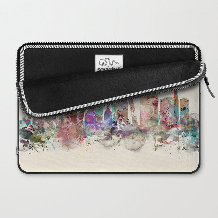 St.louis missouri skyline Laptop Sleeve Gallery Image 2