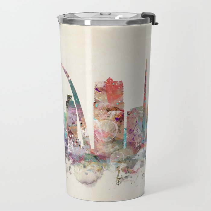 St.louis missouri skyline Travel Mug Gallery Image 2