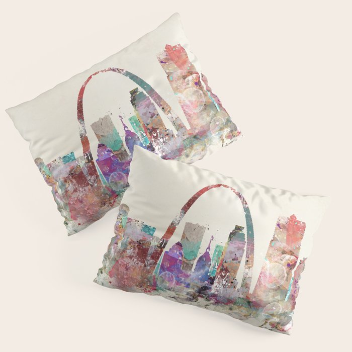 St.louis missouri skyline Pillow Sham Gallery Image 3