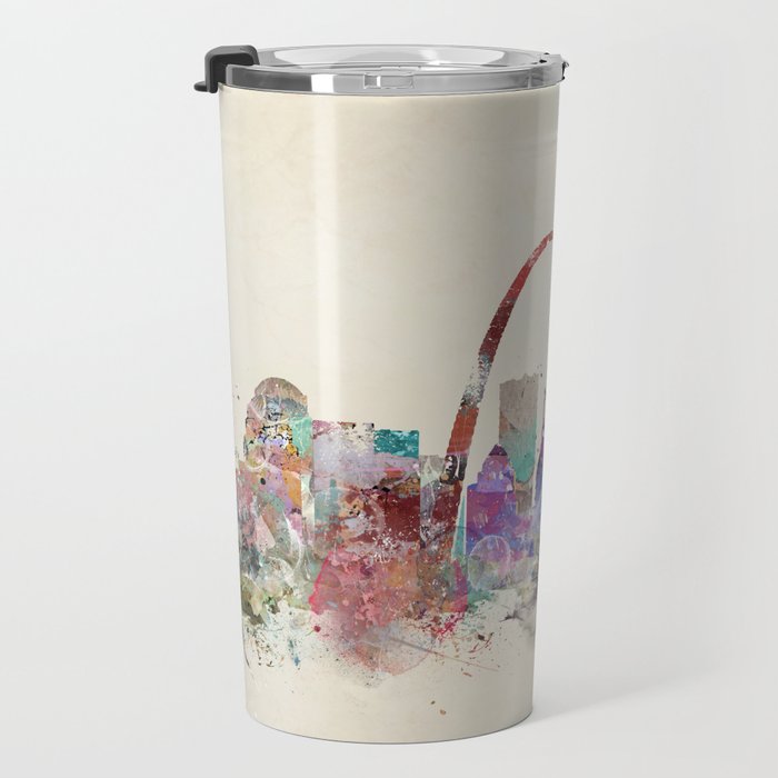 St.louis missouri skyline Travel Mug Gallery Image 3