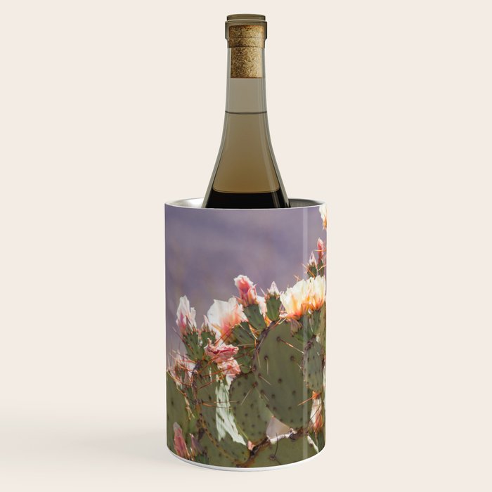 Prickly Pear Blooms I Wine Chiller Gallery Image 1