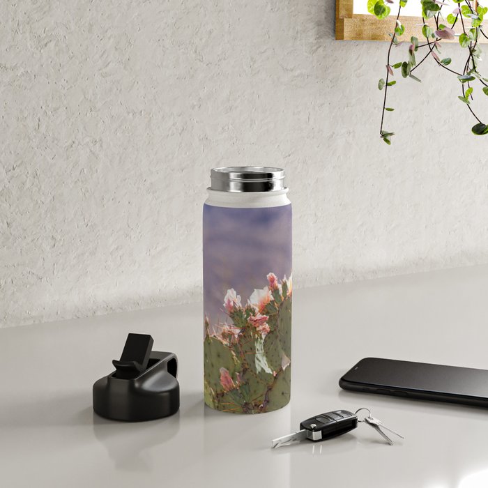 Prickly Pear Blooms I Water Bottle Gallery Image 4