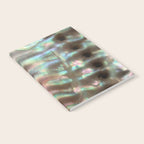 Shimmery Greenish Pink Abalone Mother of Pearl Notebook Gallery Image 2