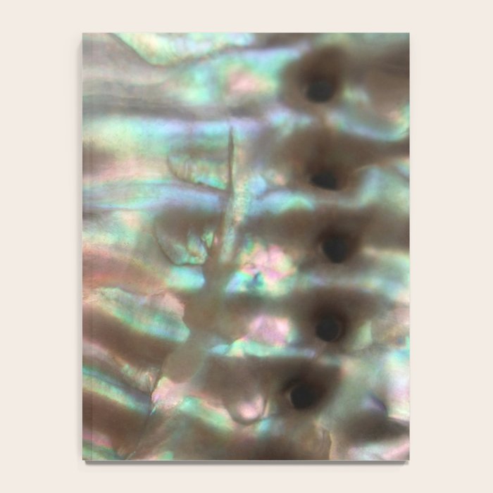 Shimmery Greenish Pink Abalone Mother of Pearl Notebook Gallery Image 4