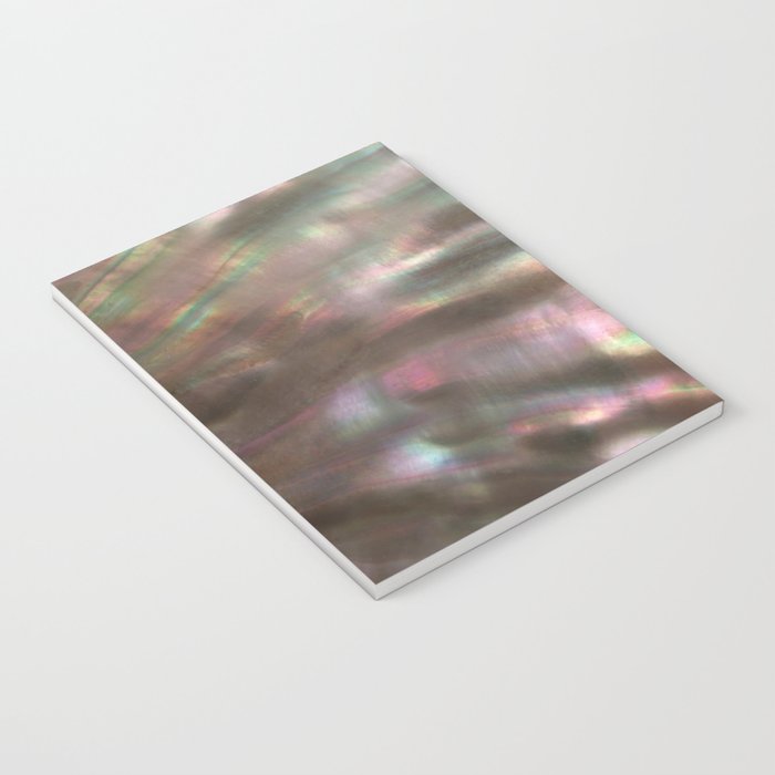 Shimmery Greenish Pink Abalone Mother of Pearl Notebook Gallery Image 3