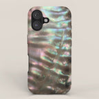 Shimmery Greenish Pink Abalone Mother of Pearl iPhone Case Gallery Image 1