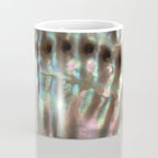 Shimmery Greenish Pink Abalone Mother of Pearl Coffee Mug Gallery Image 4