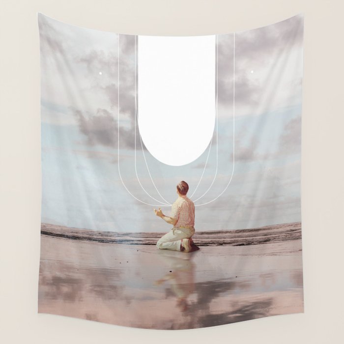 Just when You Thought You were Alone Wall Tapestry Gallery Image 4