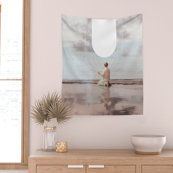 Just when You Thought You were Alone Wall Tapestry Gallery Image 2