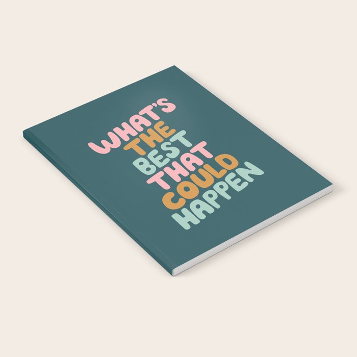 Whats the Best that Could Happen Notebook Gallery Image 1
