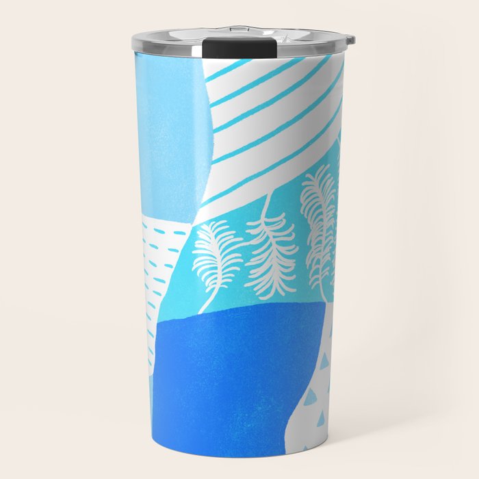 frankie, blue Travel Mug Gallery Image 1