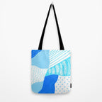 frankie, blue Tote Bag Gallery Image 2
