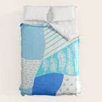 frankie, blue Comforter Gallery Image 6