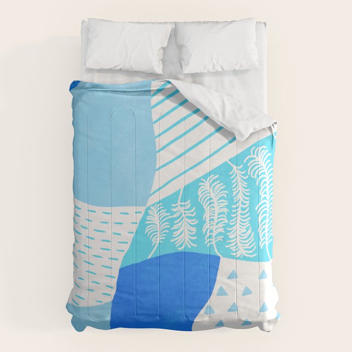frankie, blue Comforter Gallery Image 6